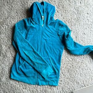 Juicy couture, teal jacket size medium